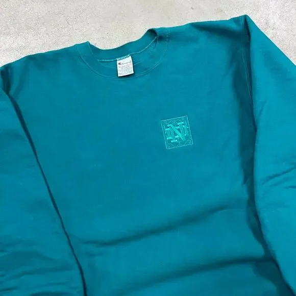 90s vintage‎ champion notre dame reverse weave - Picture 8 of 8